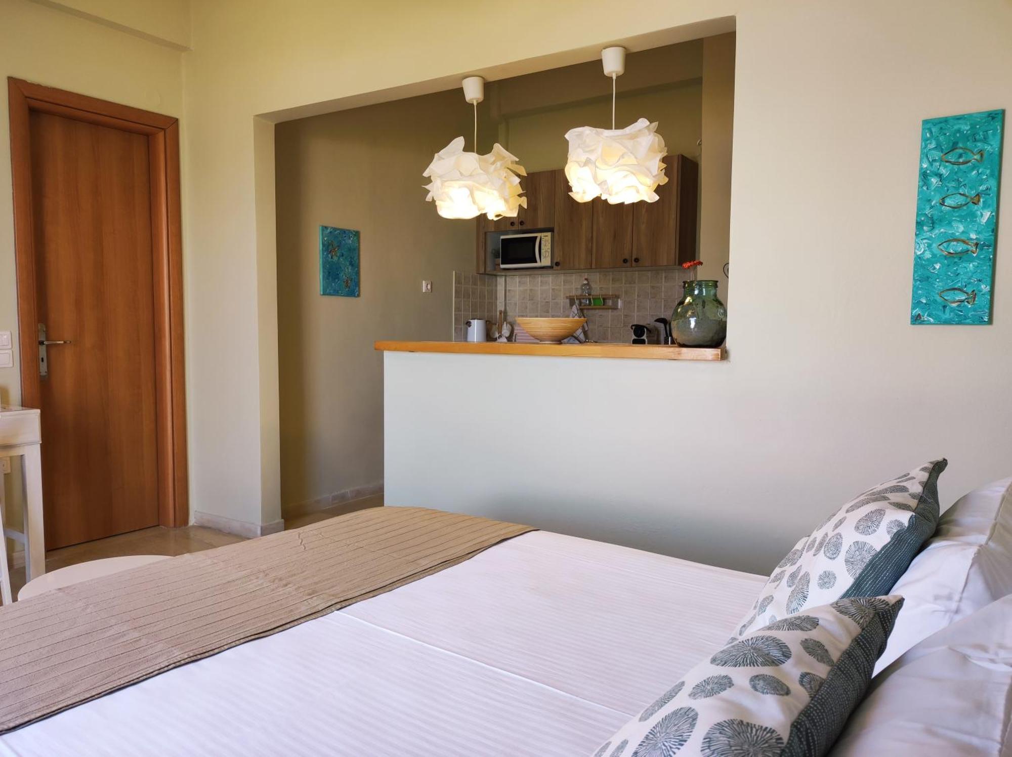 Thalassa Apartments & Studios Kávos Værelse billede